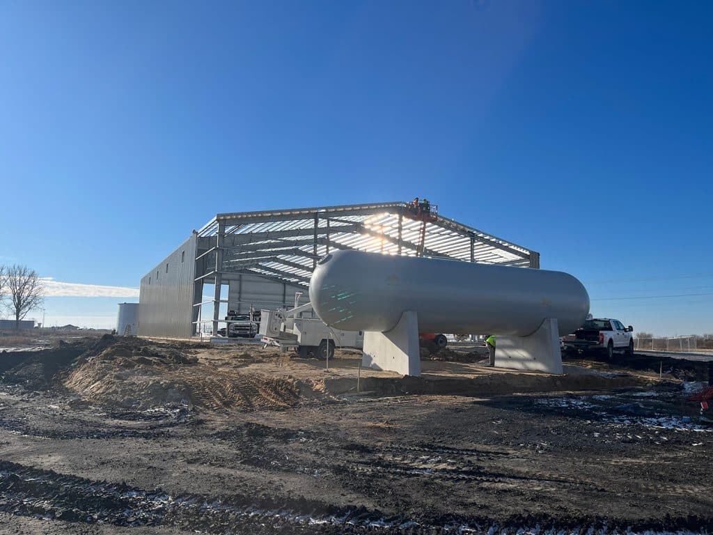 Commercial propane services
